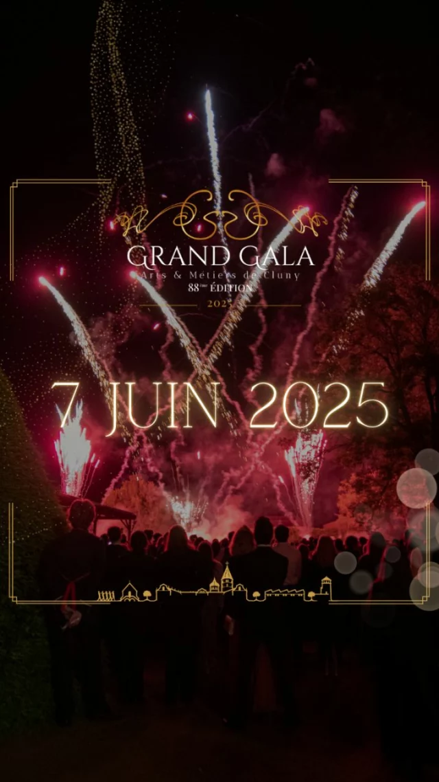 🔥 Une abbaye millénaire qui s’enflamme le temps d’une nuit : feux d’artifice, tenues de gala, défilé des Miss…
✨️ Le Grand Gala de Cluny, c’est la nuit où tout s’illumine.
Tu veux des rencontres et des souvenirs de folie ?
Rendez-vous le 7 Juin !
Prêt à vivre LA soirée de l’année ?
🎟Lien de la billetterie en bio.
#GrandGalaDeCluny  #GalaÉtudiant  #BalÉtudiant  #ArtsEtMétiers  #TenueDeSoirée #soirée #gala