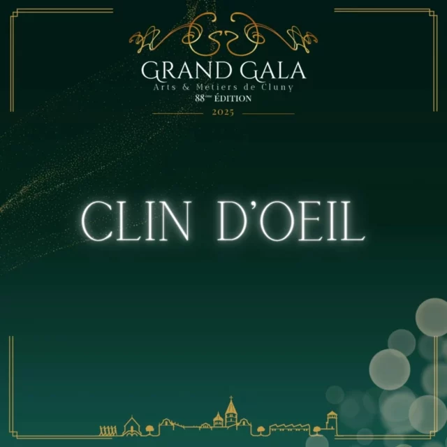 Partenariat Grand Gala x Clin d'œil
Nous vous présentons un des partenaires de la 88ème édition du Grand Gala. 🤝
Le magasin de vêtements pour femmes "Clin d'œil" qui se situe au centre de Cluny.🏪
Grâce à leur généreuse contribution de robes lors de précédentes éditions du Grand Gala, nos mannequins ont pu briller sur le podium et faire sensation auprès de notre public. 👗
Nous sommes très reconnaissants de leur soutien continu et de leur contribution à la réussite de notre événement. 🙏
Si vous n'avez toujours pas de tenue pour le 7 juin 2025, n'hésitez pas à aller chez Clin d'Œil au 8 place de Commerce à Cluny 71250. 🍾